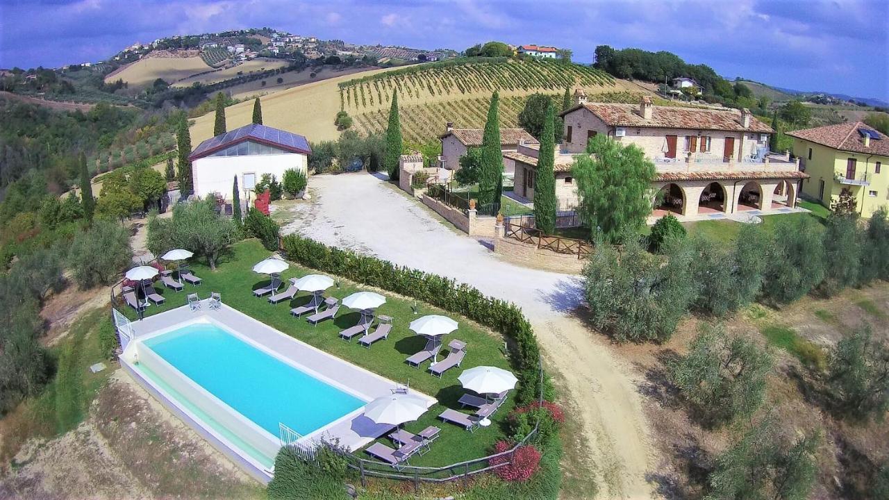 Agriturismo Alla Solagna Colli del Tronto ภายนอก รูปภาพ