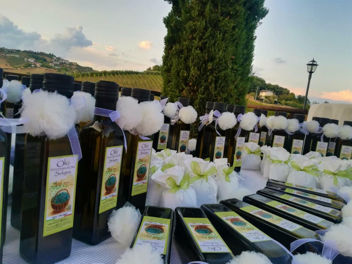 Agriturismo Alla Solagna Colli del Tronto ภายนอก รูปภาพ