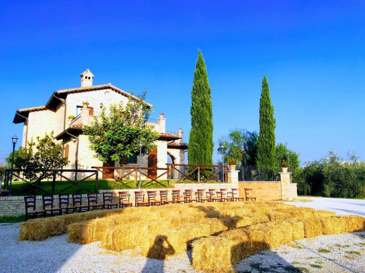 Agriturismo Alla Solagna Colli del Tronto ภายนอก รูปภาพ