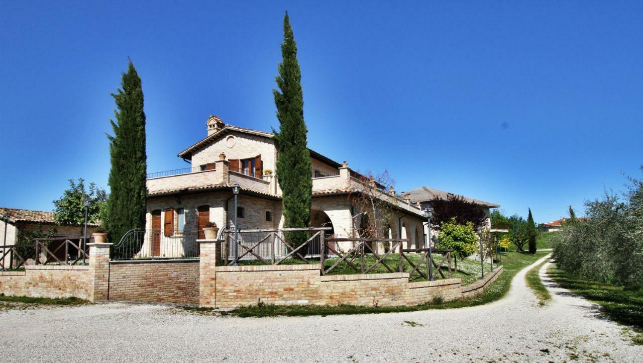 Agriturismo Alla Solagna Colli del Tronto ภายนอก รูปภาพ