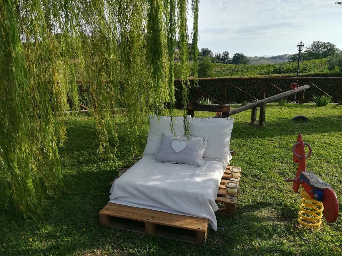 Agriturismo Alla Solagna Colli del Tronto ภายนอก รูปภาพ