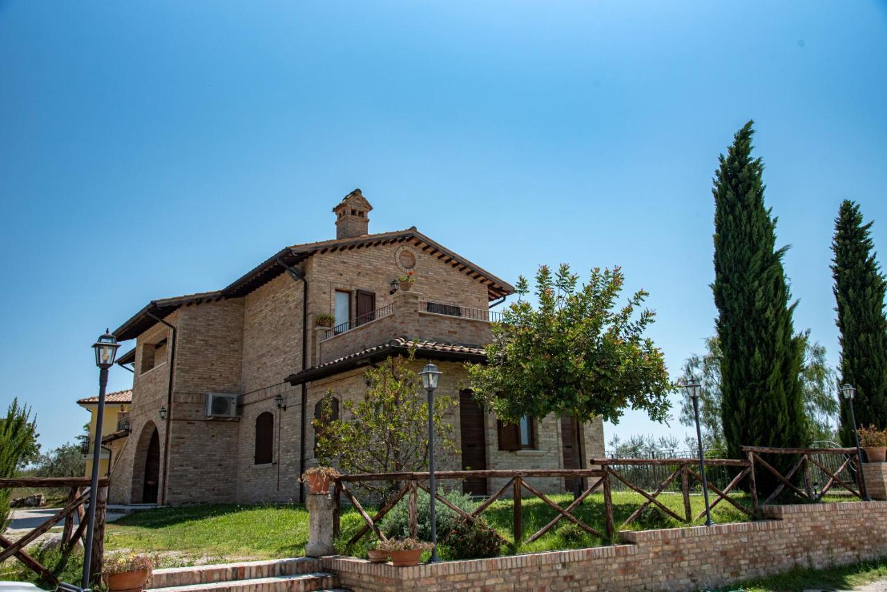 Agriturismo Alla Solagna Colli del Tronto ภายนอก รูปภาพ
