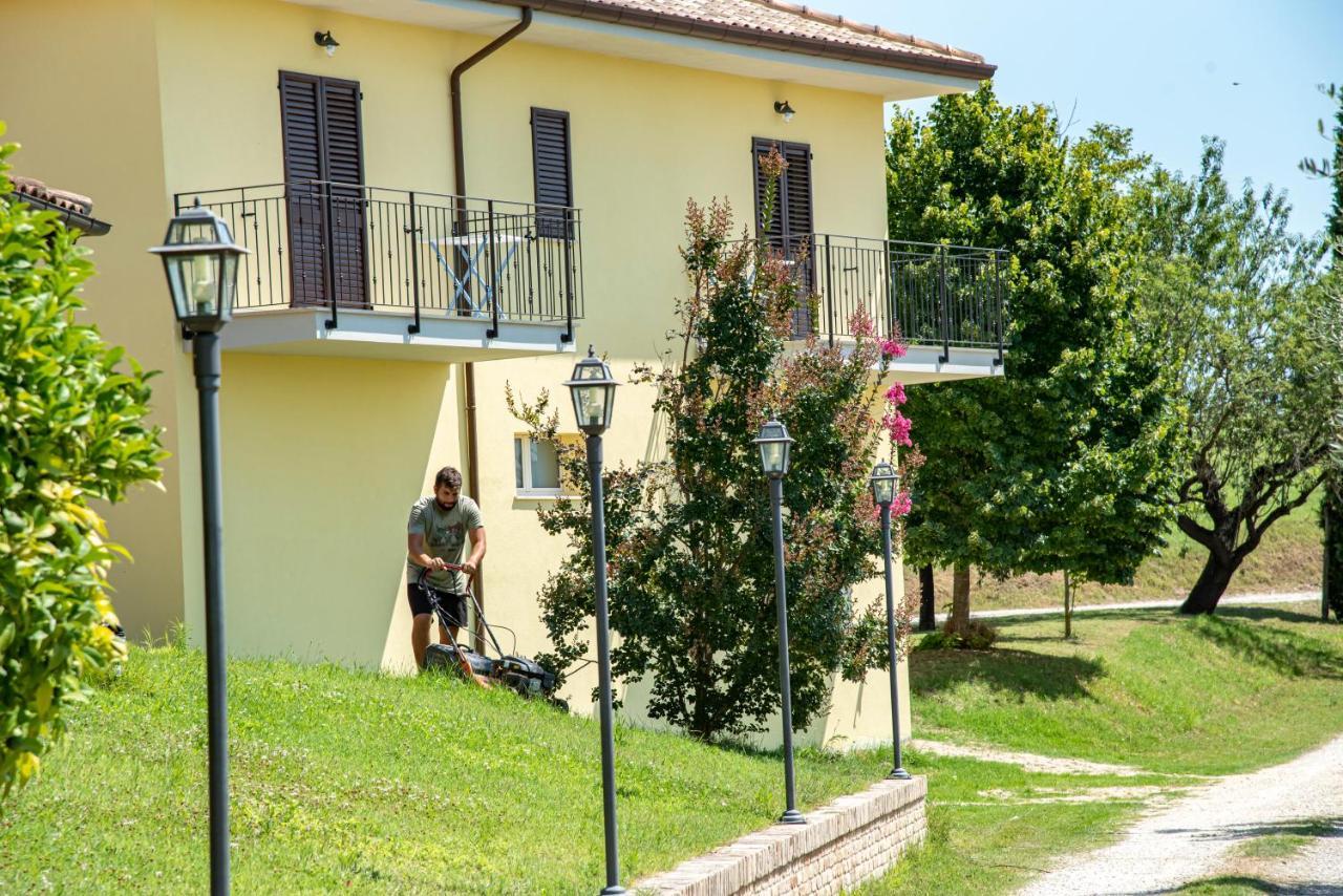 Agriturismo Alla Solagna Colli del Tronto ภายนอก รูปภาพ