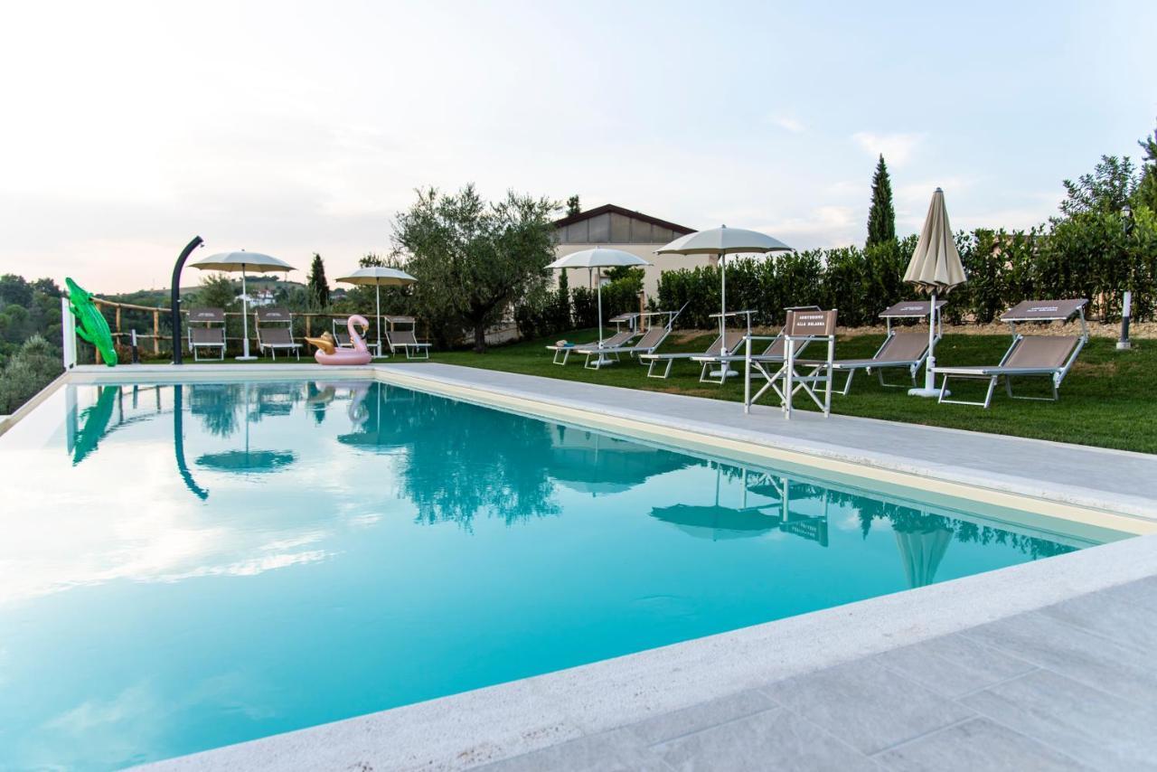 Agriturismo Alla Solagna Colli del Tronto ภายนอก รูปภาพ
