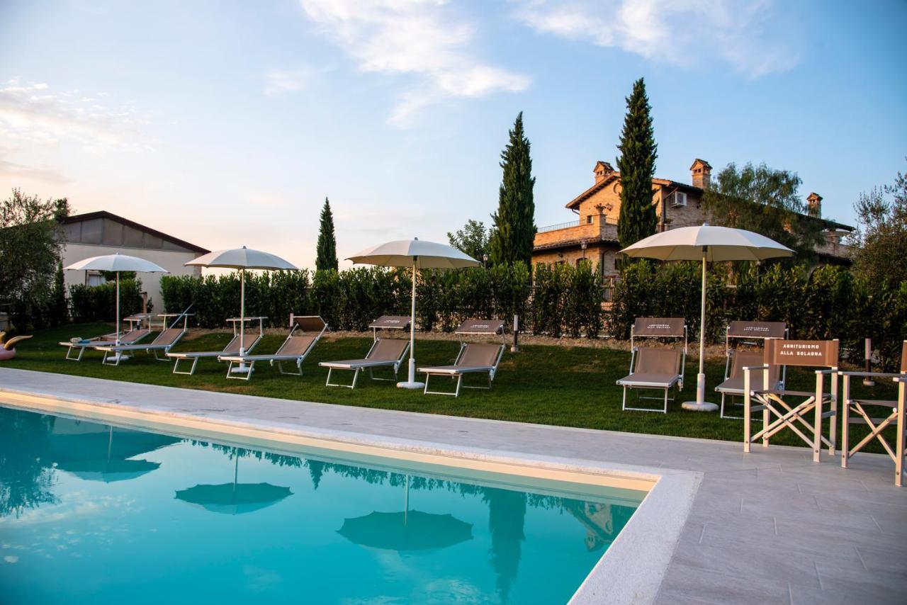 Agriturismo Alla Solagna Colli del Tronto ภายนอก รูปภาพ