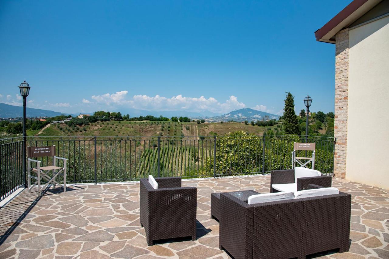 Agriturismo Alla Solagna Colli del Tronto ภายนอก รูปภาพ