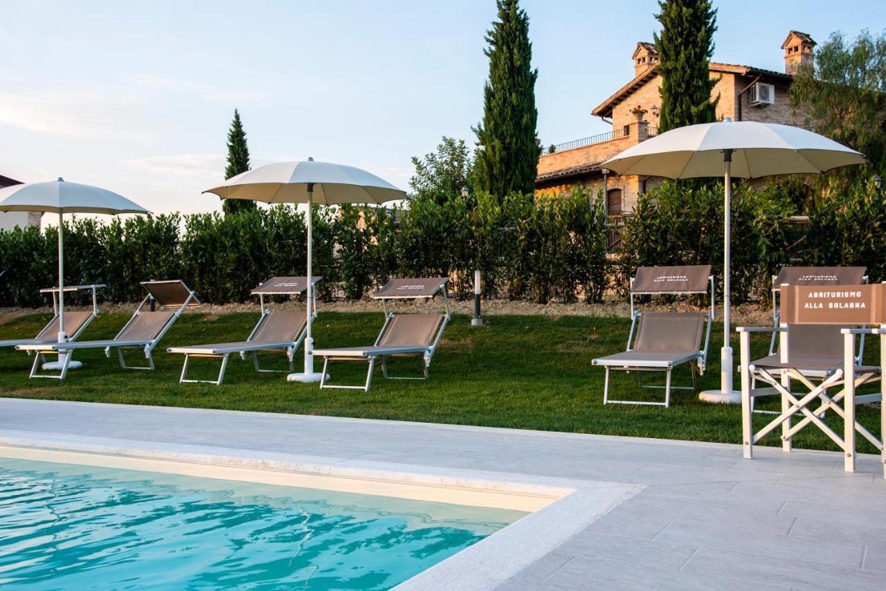 Agriturismo Alla Solagna Colli del Tronto ภายนอก รูปภาพ